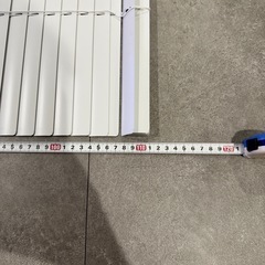 【穴あけ不要賃貸OK】つっぱり式 アルミブラインド スノーホワイトの画像
