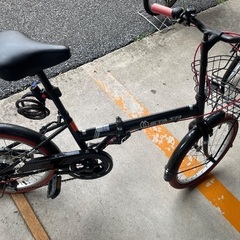 本日のみ　折り畳み自転車 20インチ シマノ 6段変速 ミニベロの画像