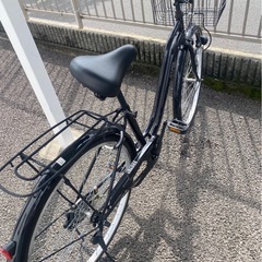 【使用半年のみ】自転車黒の画像