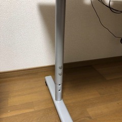 ニトリ　L字　デスク　ホワイト　オフィステーブルの画像