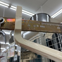 【中古】【店頭引取限定】計量器 100g-15kg 旧郵政省検査合格 11000円の画像