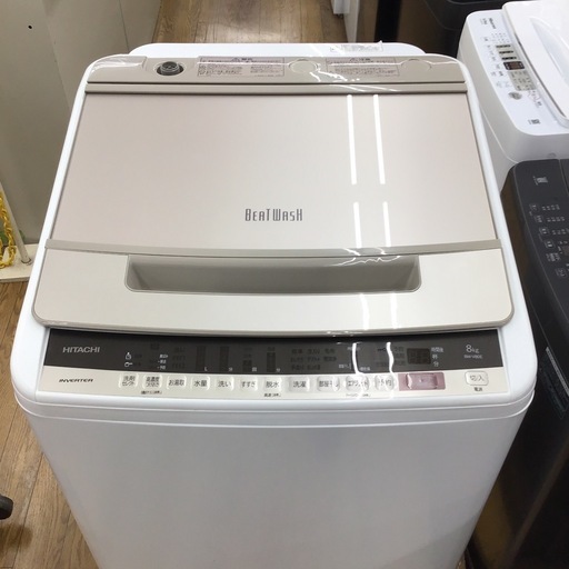 #I-45【ご来店頂ける方限定】HITACHIの8、0Kg洗濯機です