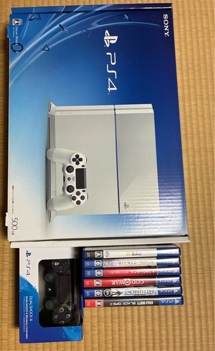 PS4本体➕新品コントローラー➕ソフト【お値引きしました】