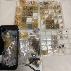 パールビーズ　ハンドメイド　パーツの画像