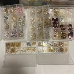 パールビーズ　ハンドメイド　パーツの画像