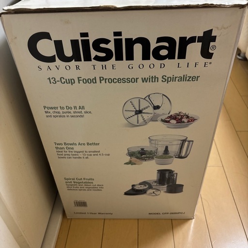 cuisinart フードプロセッサー