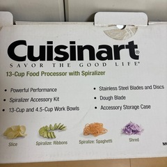 cuisinart フードプロセッサーの画像