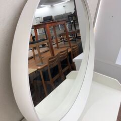 壁掛けミラー イケア ロートスンド 鏡 丸型 ミラー 🚚自社配送時💳代引き可🚚(現金、クレジット、スマホ決済対応)の画像