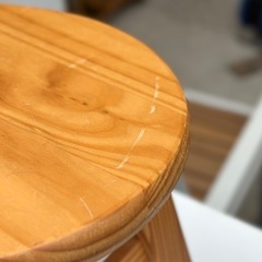 《売約済》【武蔵小山店】ミニスツール スツール 小型スツール ミニチェア 丸椅子 木製スツール サイドスツール 腰掛け オットマン　の画像