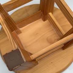 《売約済》【武蔵小山店】ミニスツール スツール 小型スツール ミニチェア 丸椅子 木製スツール サイドスツール 腰掛け オットマン　の画像