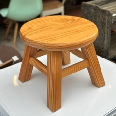 《売約済》【武蔵小山店】ミニスツール スツール 小型スツール ミニチェア 丸椅子 木製スツール サイドスツール 腰掛け オットマン　の画像