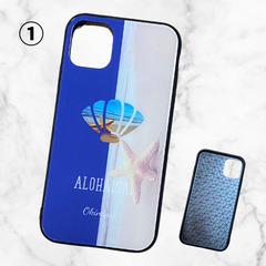 沖縄の風を感じるスマホケース！iPhone11対応【スクエアガラスケース】の画像