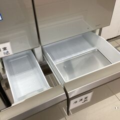 【6ヵ月保証】6ドア冷蔵庫　Panasonic　NR-F471PV-Nの画像