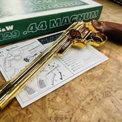 コクサイ S&W M29 44マグナム 24K モデルガンの画像