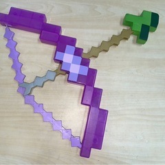 Minecraft　マインクラフト　マイクラ　エンチャント　弓　矢　弓矢　玩具　おもちゃ　子供　キッズ　遊び道具　中古　③の画像