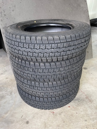 913-3)はめ替え込み！145/80R12 80/78N LT ダンロップスタッドレス中古4本セット！19年製ウインターマックスSV01