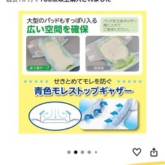 お値下げ‼️ 白十字 応援介護 テープ止め あて楽 L 3回 26枚 大容量 大人用紙おむつの画像