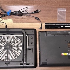 フロンティア ノートPC + ノートPC用クーラー +マウスの画像