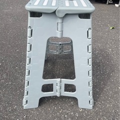 DCM　折りたたみ　踏み台　踏台　ステップ　耐荷重100kg　中古　①の画像