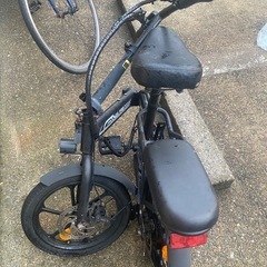 折りたたみ風ミニ自転車の画像