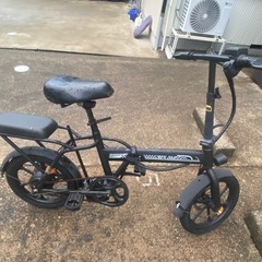 折りたたみ風ミニ自転車の画像