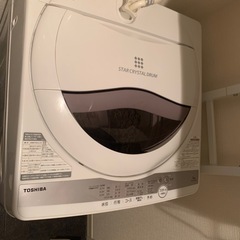 【中古洗濯機】TOSHIBA 全自動洗濯機 AW-5G9の画像