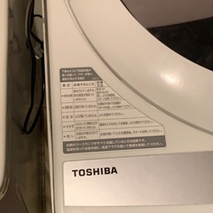【中古洗濯機】TOSHIBA 全自動洗濯機 AW-5G9の画像