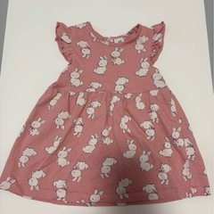 H&M ロンパース・ワンピース 70サイズ 3点セットの画像