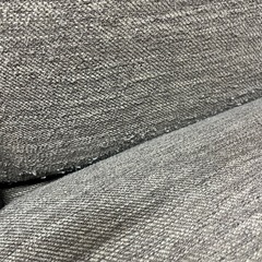 1094 3人掛けソファ オットマン付属 ※使用感、毛玉、汚れありの画像