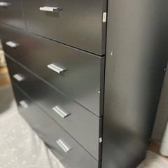 【受け渡し決定】チェスト(木製)4段の画像