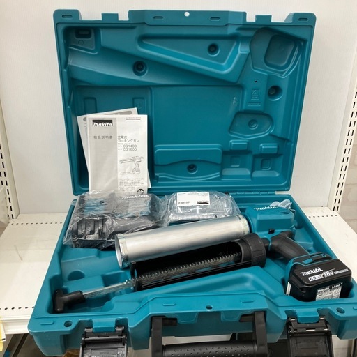 【中古】【店頭引取限定】MAKITA コーキングガン CG180DRG 18v 付属品完備 コードレス式 33000円