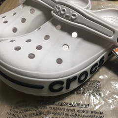 crocs  クロックス バヤバンド 白 未使用品
の画像