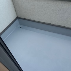 ベランダ防水工事(業者の半額）　依頼受けますの画像