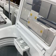 【1年保証】全自動洗濯機　SHARP　ES-GE55R-H　5.5kgの画像