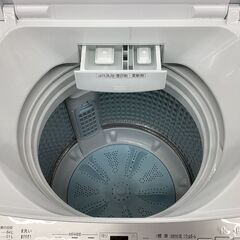 【1年保証】全自動洗濯機　SHARP　ES-GE55R-H　5.5kgの画像