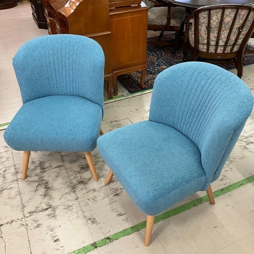 中古品　オリバー　クッションチェア2点　公田店