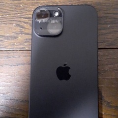 国内版SIMフリー　iPhone15 ブラック128GBの画像