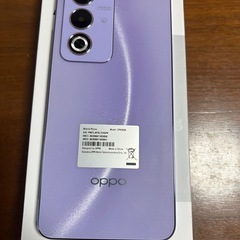 【美品】新品OPPO A3 5G パープルの画像