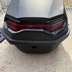 バイク　リアボックスの画像