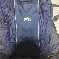 60＋20リットル　MILLET　ミレーマーカム　ミレーバックパック　登山リュックの画像