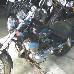 YAMAHA ビラーゴ250 黒/グレー エンジン始動確認 自賠責保険で乗れます 半額配送キャンペーン 現状渡し諸経費￥0 横浜 P-Yardの画像