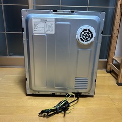 小型衣類乾燥機 家庭用 3kg ブラックの画像