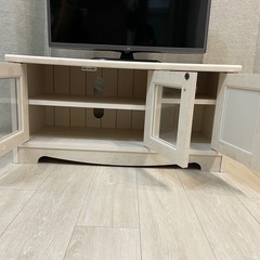 テレビ台ホワイト(※テレビは別売り) の画像
