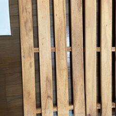 木製すのこ１０枚、プラスティック製すのこ１枚の画像