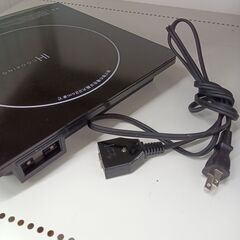 ★ジモティ割あり★ 山善 ＩＨクッキングヒーター TEN-S140（B）  22年製 動作確認／クリーニング済み TK6527【リユースのサカイつくば店】の画像