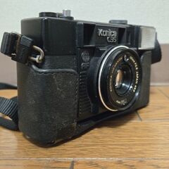 Konica C35 AF コニカ フィルムカメラ ケース付き ヴィンテージの画像