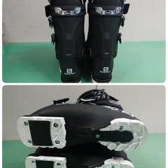 ●26) SALOMON サロモン  X-PRO 80 スキーブーツ 286mm 24-24.5cm  スキー靴  黒×白 美品 ③の画像