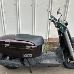 【動画あり】VOX50 インジェクション　リアタイヤサスペンション、セルモーター新品 原付の画像