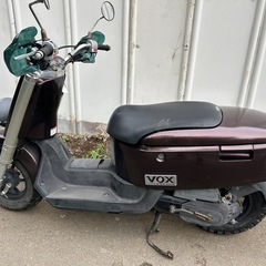【動画あり】VOX50 インジェクション　リアタイヤサスペンション、セルモーター新品 原付の画像