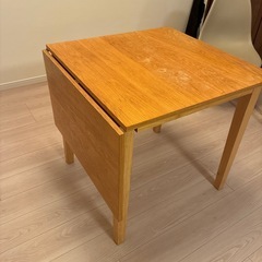 バタフライテーブルとダイニングチェアの画像